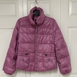 EUC Weekend Max Mara Women's Pink Puffer Jacket